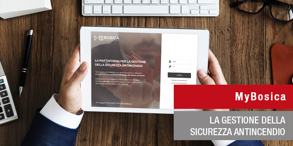 Gestione sicurezza antincendio: la piattaforma MyBosica