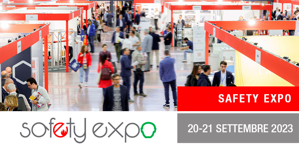 Torna il Safety Expo 2023: prevenzione incendi, salute e sicurezza sul lavoro